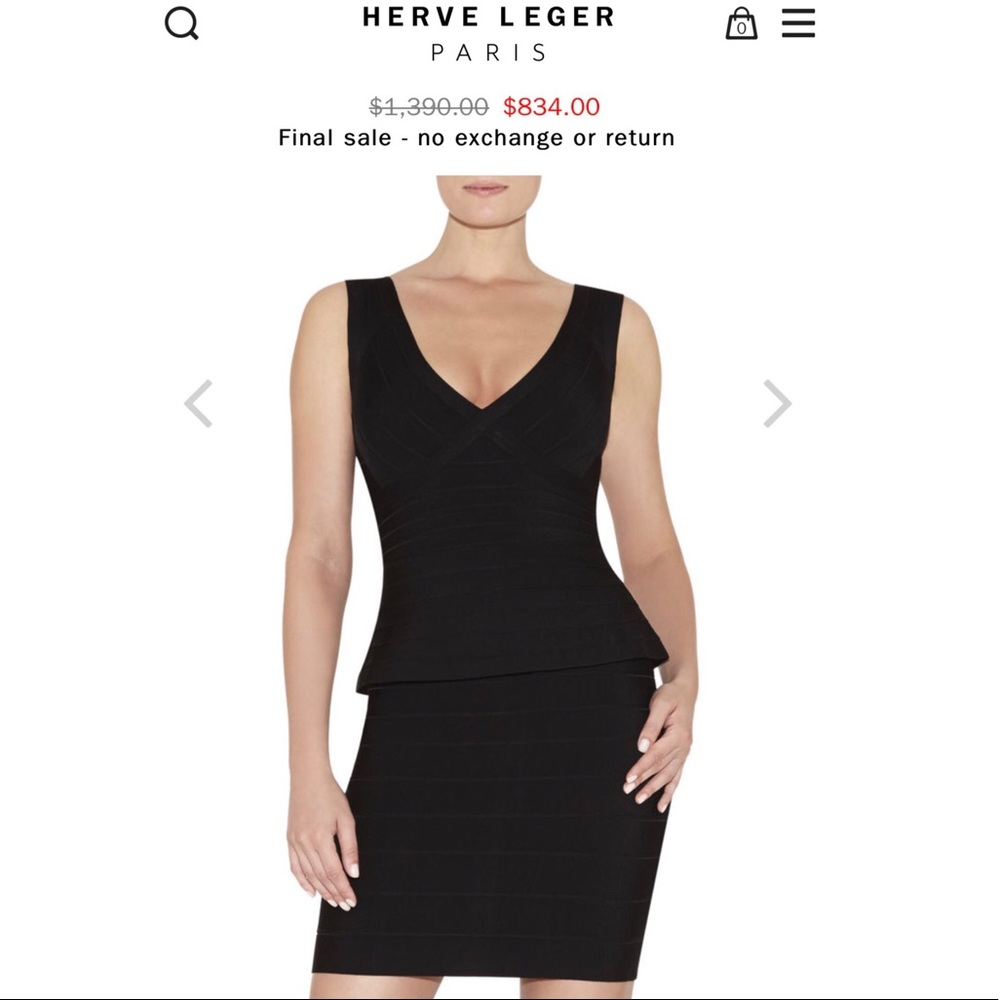 Rebecca Novelty Essentials Bandage Dress